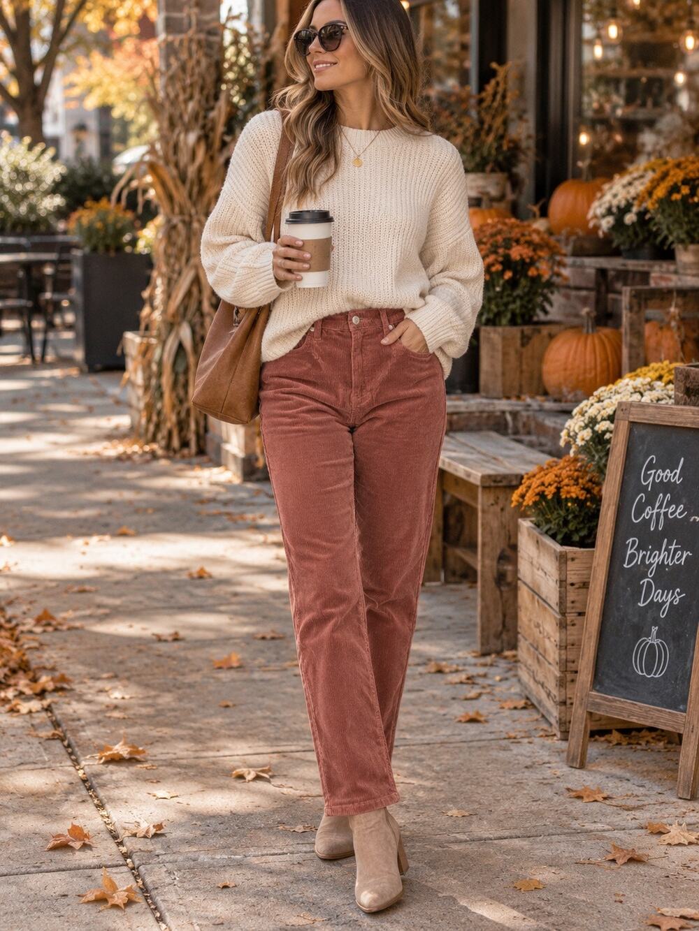 OAT New York | High-Rise Skinny Corduroy Pants